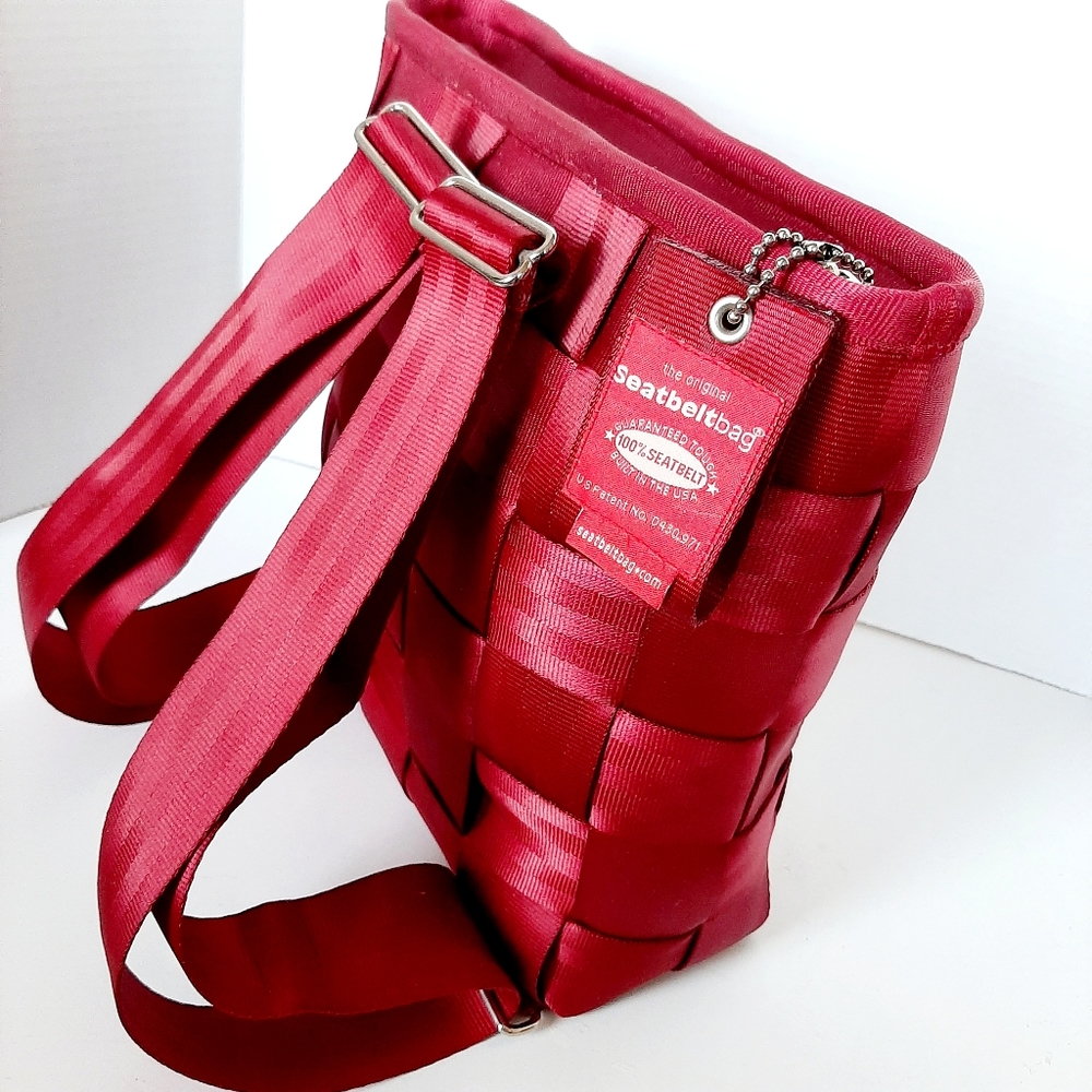The Original 100% Seat Belt Built in USA Backpack